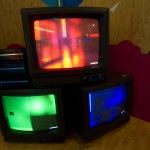 Work by DANM MFA students in UCSC's new Digital Arts Research Center