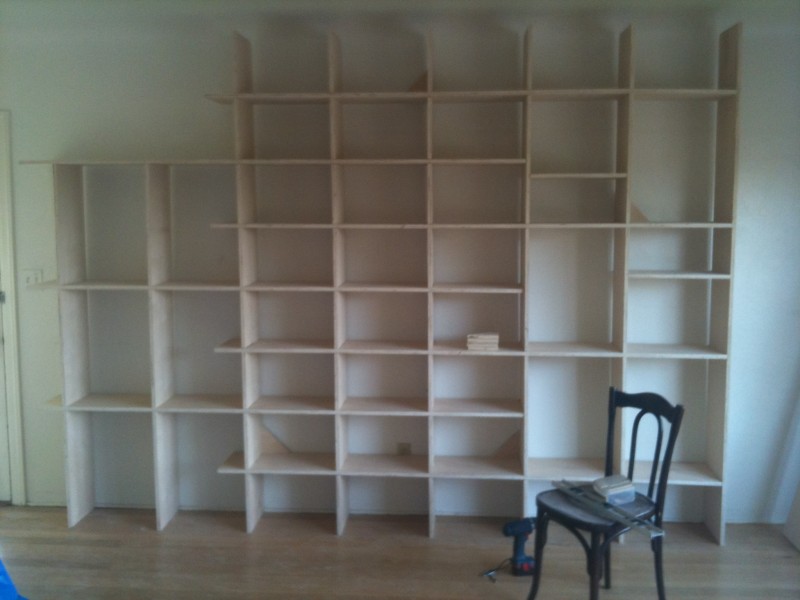 bookshelves